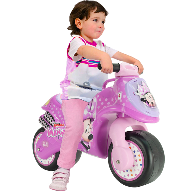Jeździk Injusa Myszka Minnie Motor Różowy (8410964190020) - obraz 3
