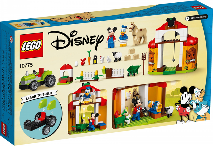 Конструктор LEGO Mickey Mouse & Donald Duck's Farm 118 деталей (5702016913156) - зображення 8