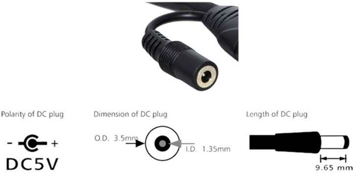 Kabel Delock USB 3.0 Type-A/DC connector - USB 3.0 Type-A z rozszerzeniem 10 m Black (4043619834150) - obraz 3