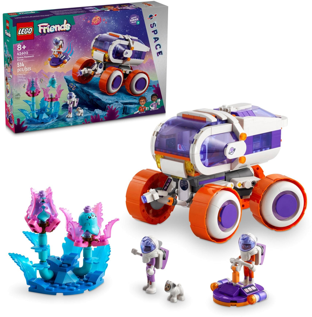 Zestaw klocków LEGO Friends Łazik do badań kosmicznych 514 elementów (42602) - obraz 9