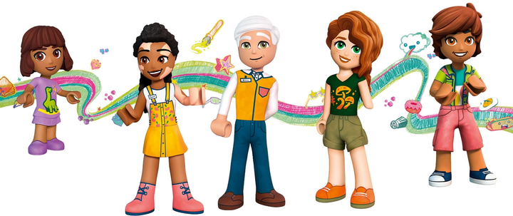 Zestaw klocków LEGO Friends Sklep spożywczy z żywnością ekologiczną 830 elementów (41729) - obraz 8