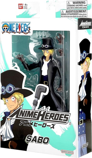 Figurka Bandai Anime Heroes One Piece Sabo 16 cm (3296580370092) - obraz 8