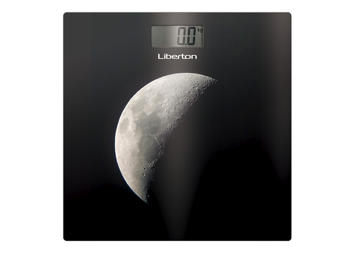 Ваги підлогові Liberton LBS-0801 180 кг чорні - зображення 1