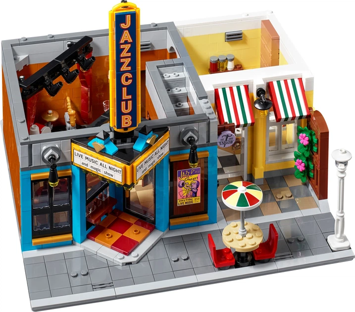 Конструктор LEGO Icons Джаз-клуб 2293 детали (10312) – игрушки с