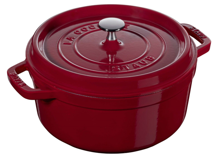 Каструля чавунна Staub La Cocotte кругла каштанова 6.7 л (3272340044953) - зображення 1