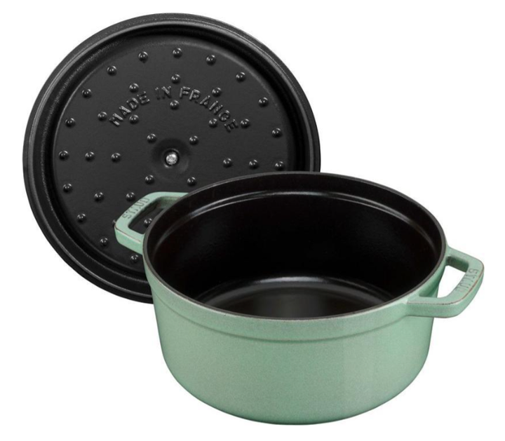 Garnek żeliwny Staub La Cocotte okrągły miętowy 6.7 l (3272340053689) - obraz 4