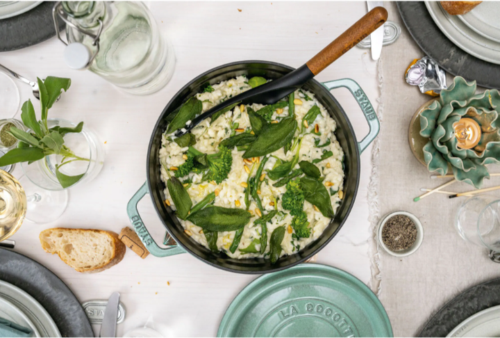 Garnek żeliwny Staub La Cocotte okrągły miętowy 6.7 l (3272340053689) - obraz 7