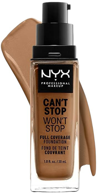 Podkład do twarzy Nyx Can't Stop Won't Stop Honey 30 ml (800897181215) - obraz 1