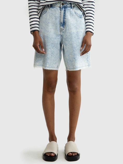 Шорти джинсові жіночі Big Star DAKOTA-112 W28 Сині (5900714529604) - зображення 1