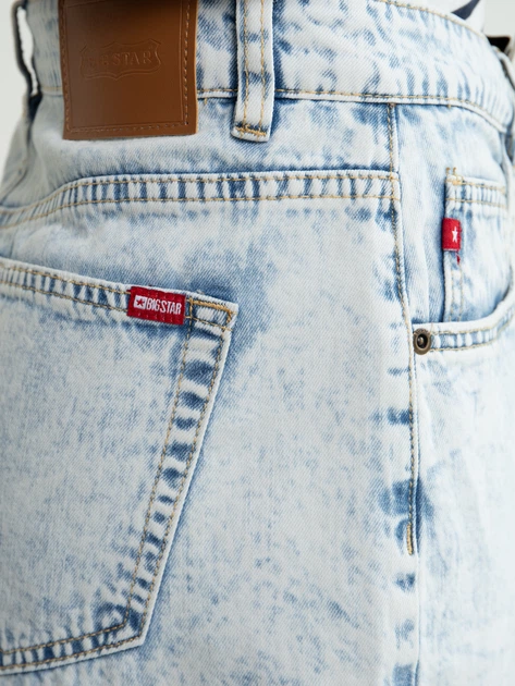 Шорти джинсові жіночі Big Star DAKOTA-112 W28 Сині (5900714529604) - зображення 6