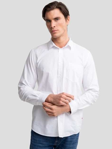 Koszula męska Big Star Trixi 100 3XL Biała (5900714208479) - obraz 4