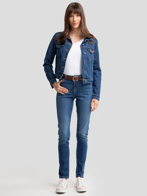 Jeansy skinny damskie Big Star Katrina High Waist-470 W28-L28 Niebieskie (5900714695743) - obraz 3