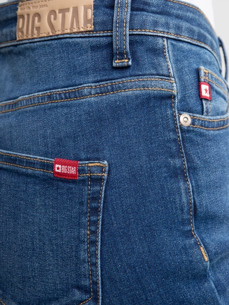 Jeansy skinny damskie Big Star Katrina High Waist-470 W28-L28 Niebieskie (5900714695743) - obraz 6