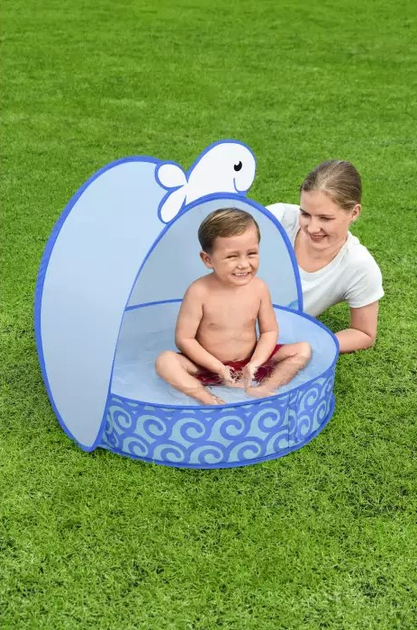 Дитячий басейн складаний з навісом Bestway Pop-Up n' Splash 78 x 68 x 60 см B52577 (6941607333617) - зображення 6