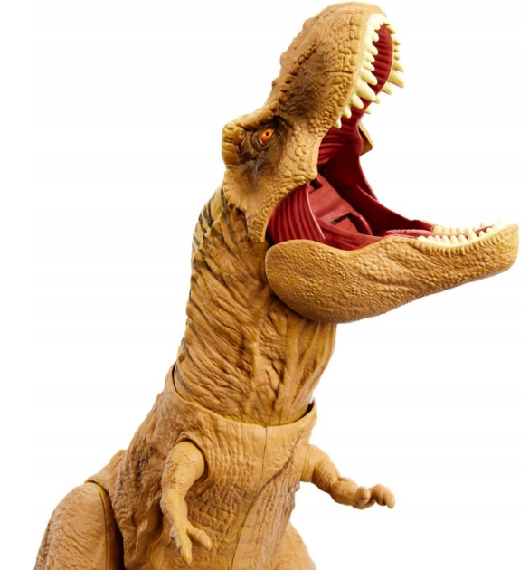 Figurka Mattel Jurassic World  Dino Trackers Tirannosaurus Rex Polowanie i atak HNT62 (0194735149346) - obraz 8