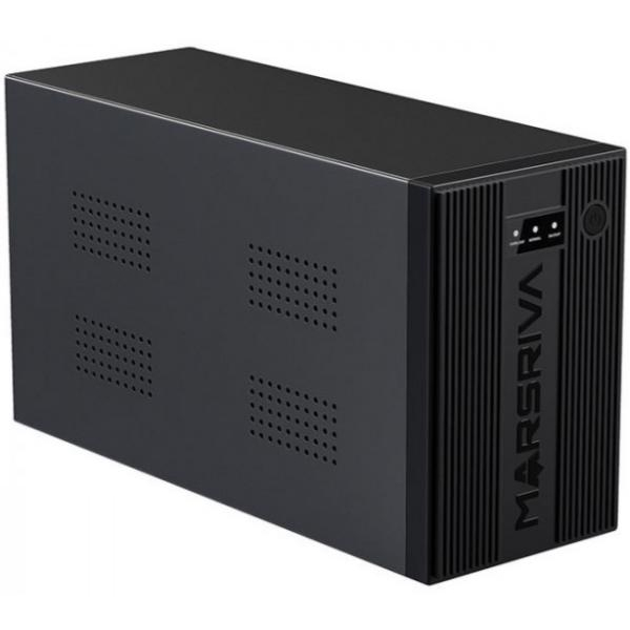 Джерело безперебійного живлення Marsriva MR-UF1000, 1000ВА/600Вт, Line-Interactive, LED version, 3хSchuko, 2*12V/9Ah (MR-UF1000) - изображение 2