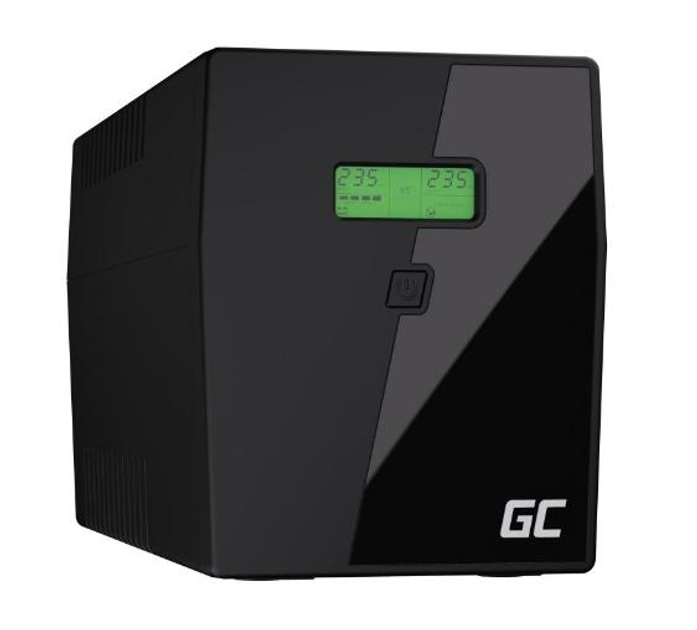 Бесперебойник/ИБП Green Cell 2000VA/1400W (UPS09) Чистий синус - изображение 1