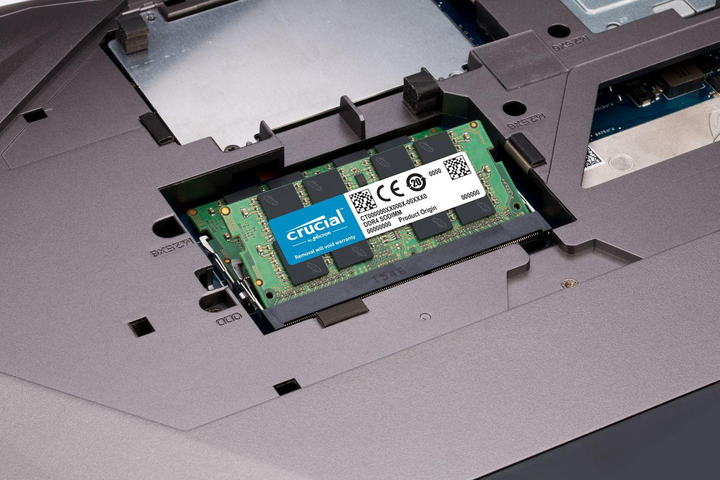 Память для ноутбуків Crucial 64GB Kit (2x32GB) DDR4 3200MHz CL22 SO-DIMM (or 2933MHz or 2666MHz) (CT2K32G4SFD832A) - изображение 10