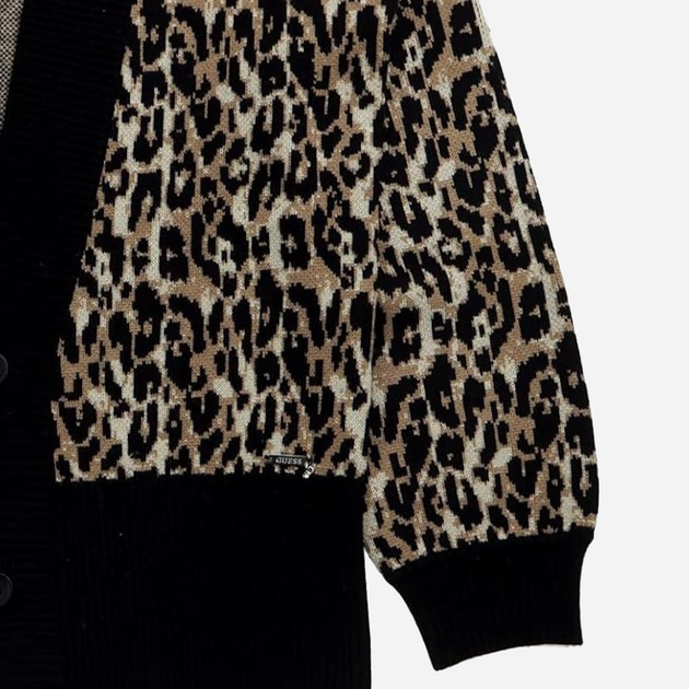 Детский кардиган для девочки Guess 205241874 116 см Леопардовый (1159807107) - изображение 3