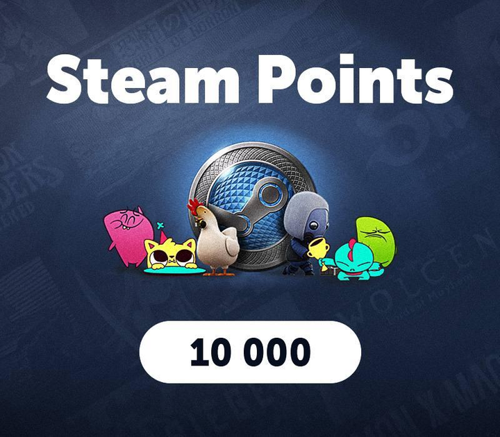 10 000 Очков Стим | Жетоны | Награды | 10 000 Steam Points | Awards - изображение 1