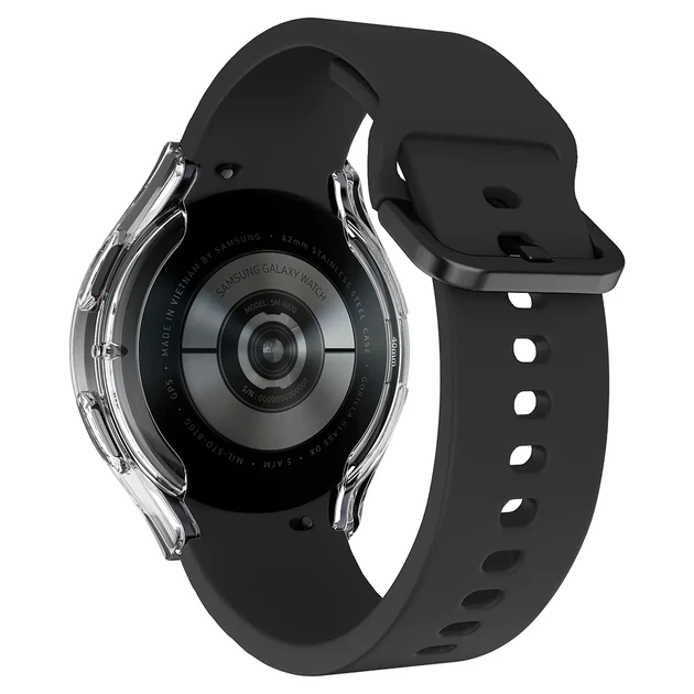 Чохол Spigen для Galaxy Watch 5/4 (44mm) - Ultra Hybrid, Crystal Clear (ACS05393) - Фото 4 Чохол Spigen для Galaxy Watch 5/4 (44mm) - Ultra Hybrid, Crystal Clear (ACS05393) - зображення 4