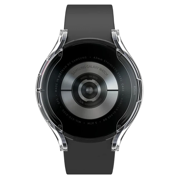Чохол Spigen для Galaxy Watch 5/4 (44mm) - Ultra Hybrid, Crystal Clear (ACS05393) - Фото 6 Чохол Spigen для Galaxy Watch 5/4 (44mm) - Ultra Hybrid, Crystal Clear (ACS05393) - зображення 6