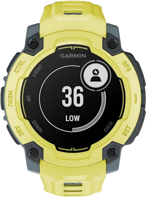 Smartwatch Garmin Instinct E 45 mm Electric Lime (010-02933-01) - obraz 10