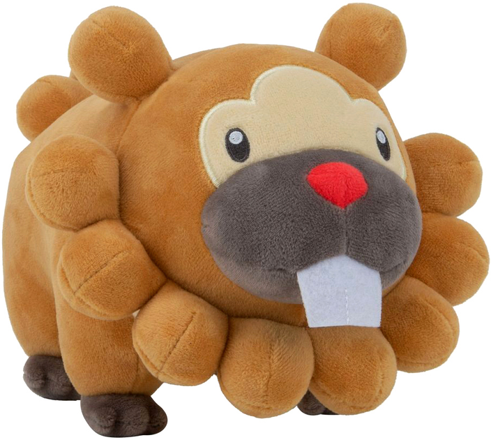 Maskotka Pokemon Plusz W16 Bidoof 20 cm (191726481577) - obraz 3