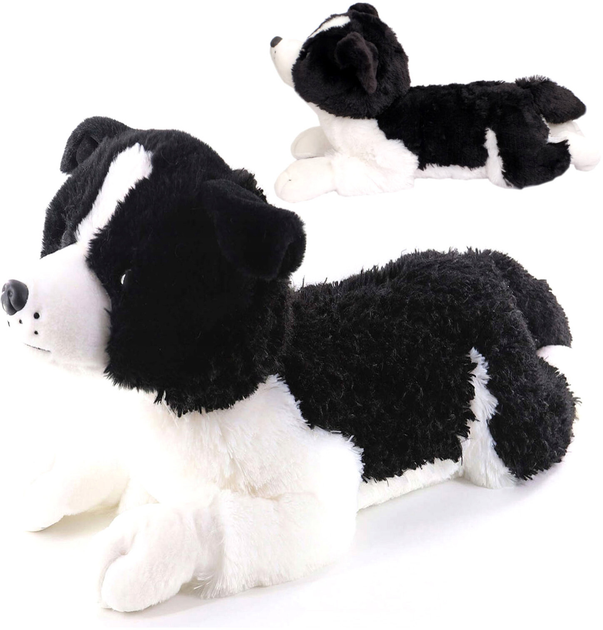 Maskotka Madej Pies Border Collie leżący 60 cm (5903631473050) - obraz 2