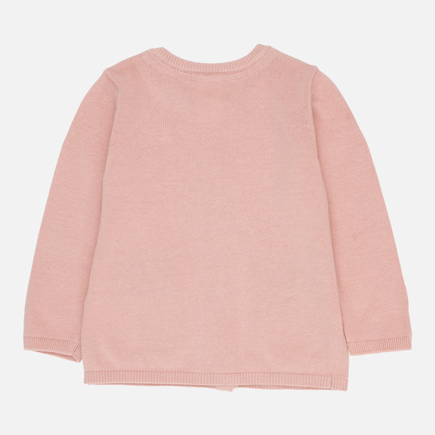 Детская вязаная кофта на пуговицах для девочки H&M 3001104ral 68 см Розовая (PS2030000316649) - изображение 2