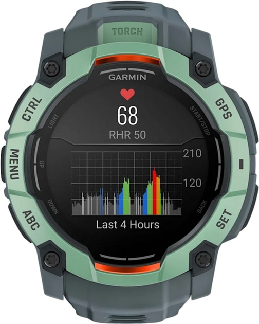 Smartwatch Garmin Instinct 3 50 mm Neotropic (010-03020-01) - obraz 9