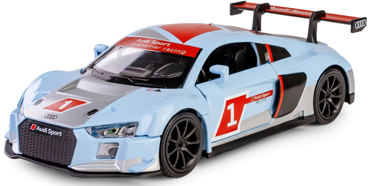 Metalowy model RMZ Hobby samochód sportowy Audi R8 2015 1:32 Biały/Czarny (5905422081246) - obraz 2