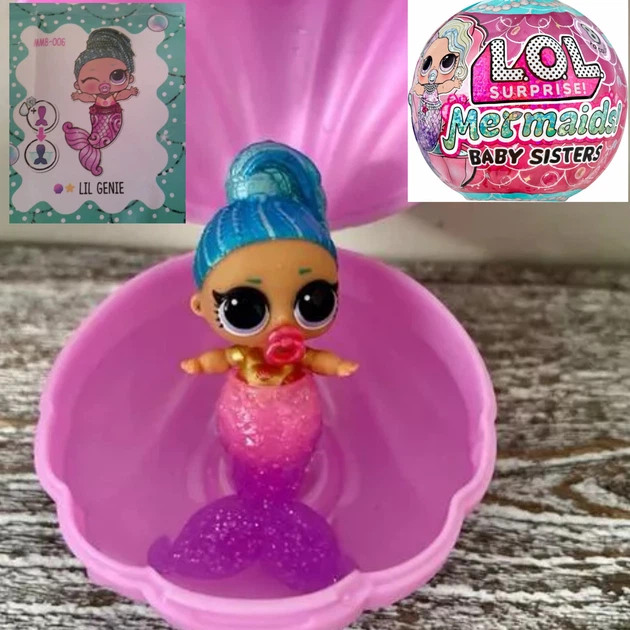 Игровой набор Lol Surprise Mermaids Lil Genie Baby Sisters lil