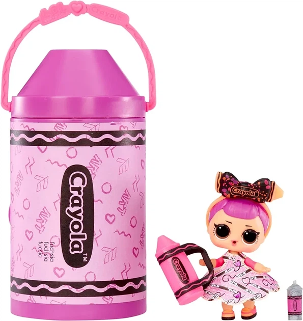 Игровой набор Lol Surprise! серии Crayola Цветнашки разукрашки кукла лол color me studio 505273 - изображение 2