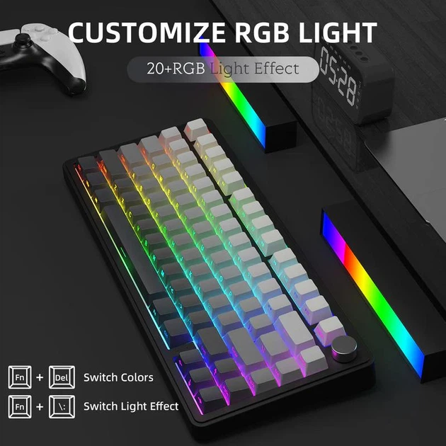 Клавиатура Attack Shark X85 Black Gradient Беcпроводная Игровая