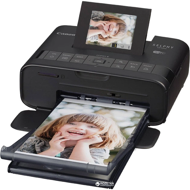 Портативный принтер Canon Selphy CP1200 Black with Wi-Fi + Battery