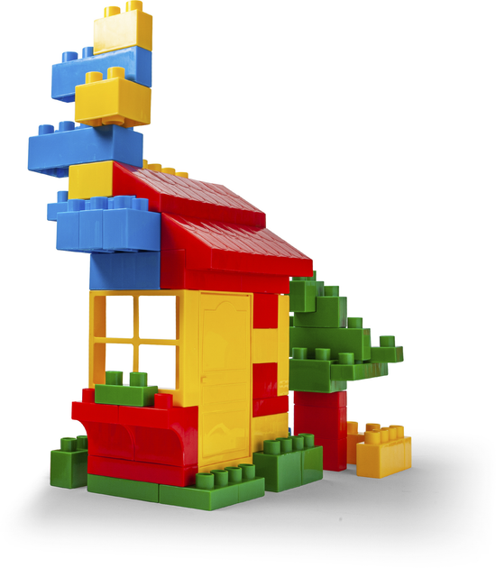 Klocki Wader Kids Blocks 90 elementów (41296) (5900694412965) - obraz 3