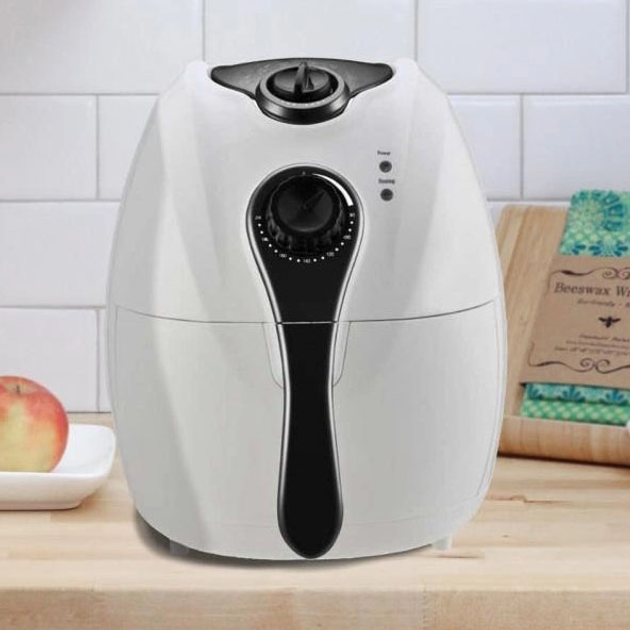Мультипечь Аэрогриль Domotec MS-3220 1300W 4,5 л Безмасляная с Таймером. Цвет: белый - изображение 2