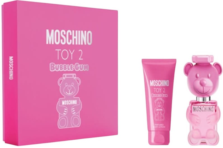 Zestaw damski Moschino Toy 2 Bubble Gum Woda toaletowa 100 ml + Lotion do ciała 100 ml (8011003864171) - obraz 2