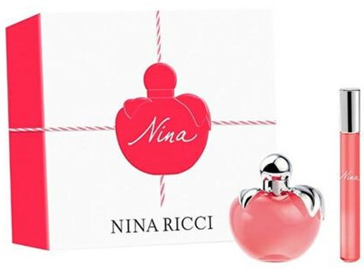 Zestaw damski Nina Ricci Nina Woda toaletowa 50 ml + miniatura 10 ml (3137370353386) - obraz 1