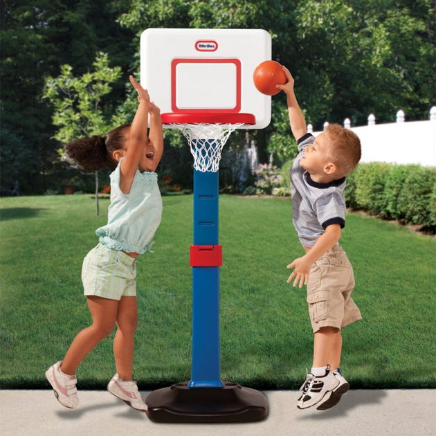 Koszykówka składana dla maluchów Little Tikes Kosz Square 76 -121 cm (0050743620836) - obraz 4