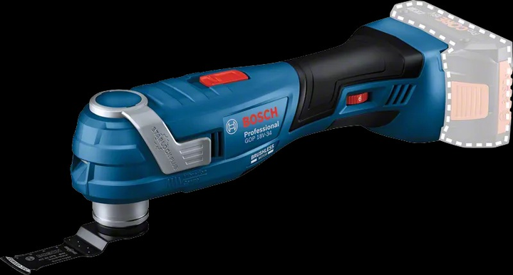 Багатофункціональний інструмент Bosch GOP 18 V-34 без акумулятора та зарядного пристрою (4059952606842) - зображення 5