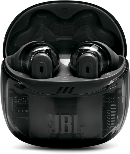 Наушники JBL Tune Flex 2 Ghost Black (JBLTFLEX2GBLK) купить в