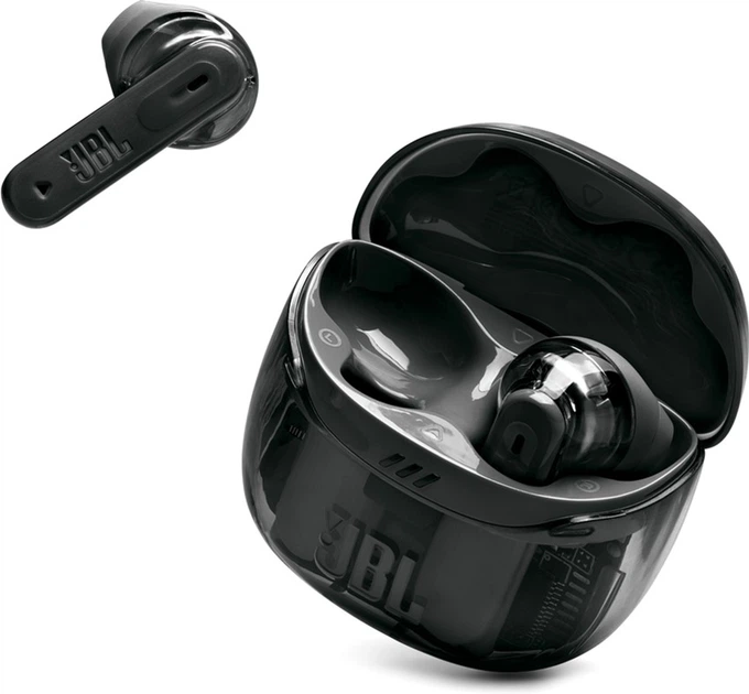 Навушники JBL Tune Flex 2 Ghost Black (1200130016264) - Фото 9 Навушники JBL Tune Flex 2 Ghost Black (1200130016264) - зображення 9