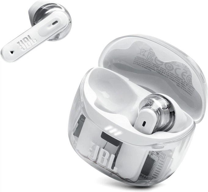 Навушники JBL Tune Flex 2 Ghost White (JBLTFLEX2GWHT) - зображення 9