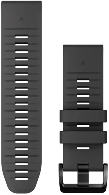 Pasek Garmin QuickFit Silicone Band 26mm Graphite (010-13281-09) - obraz 1