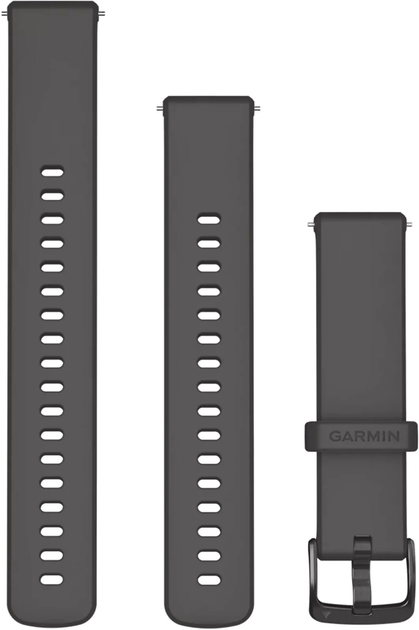 Ремінець Garmin Quick Release Silicone Band 18mm Pebble Gray (010-13256-00) - зображення 1