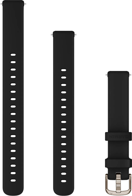 Ремінець Garmin Lily 2 Silicone Band 14mm Black (010-13302-02) - зображення 1