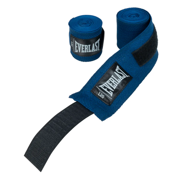 Бинти боксерські Everlast Core Handwraps 3.04 м (P00003247) Blue - зображення 3