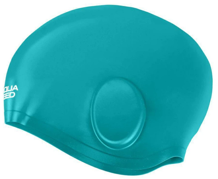 Шапочка для плавания Aqua Speed Ear Cap Volume 61508 (284-11) Turquoise - изображение 2